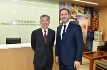 Minister Steven Ciobo meets with Austcham Hong Kong