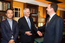 Minister Steven Ciobo at the Credit Suisse Australian dinner